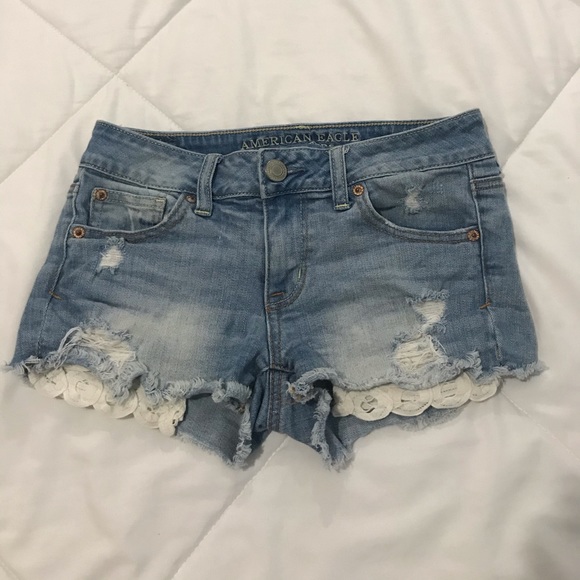 American Eagle jeans shorts Shortie 0 - Picture 1 of 5